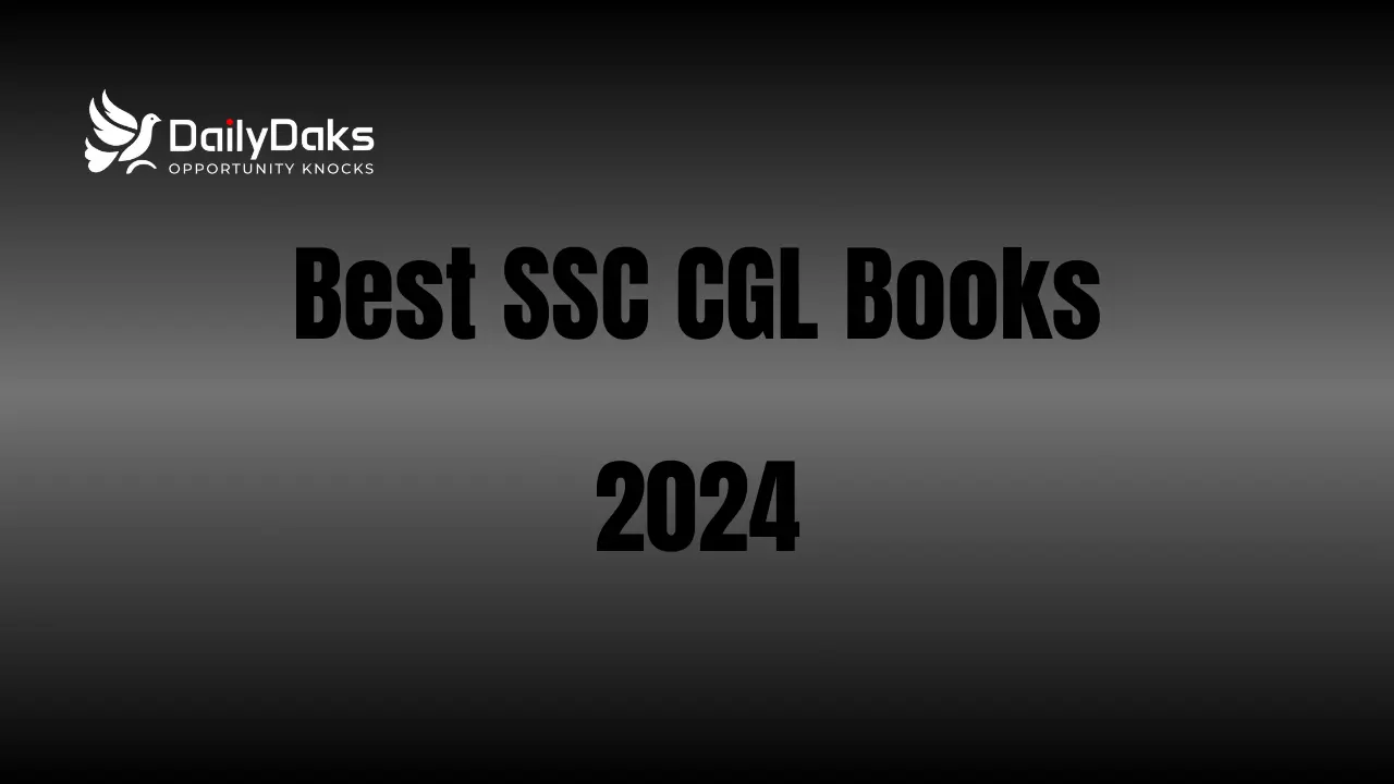 Best SSC CGL Books 2024