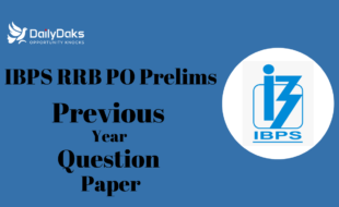 IBPS RRB PO Prelims Previous Year Question Paper