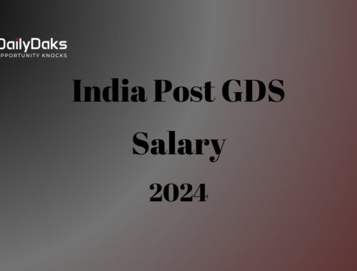 India Post GDS Salary 2024