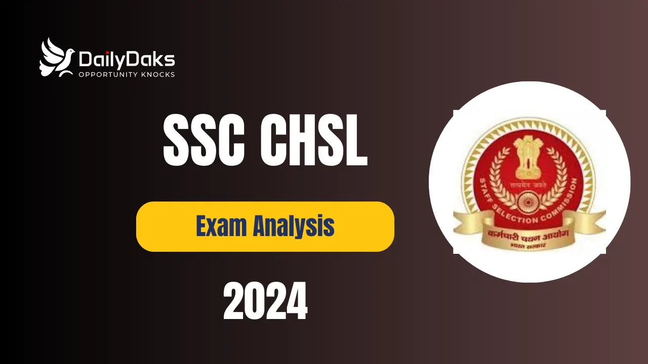 SSC CHSL Exam Analysis 2024