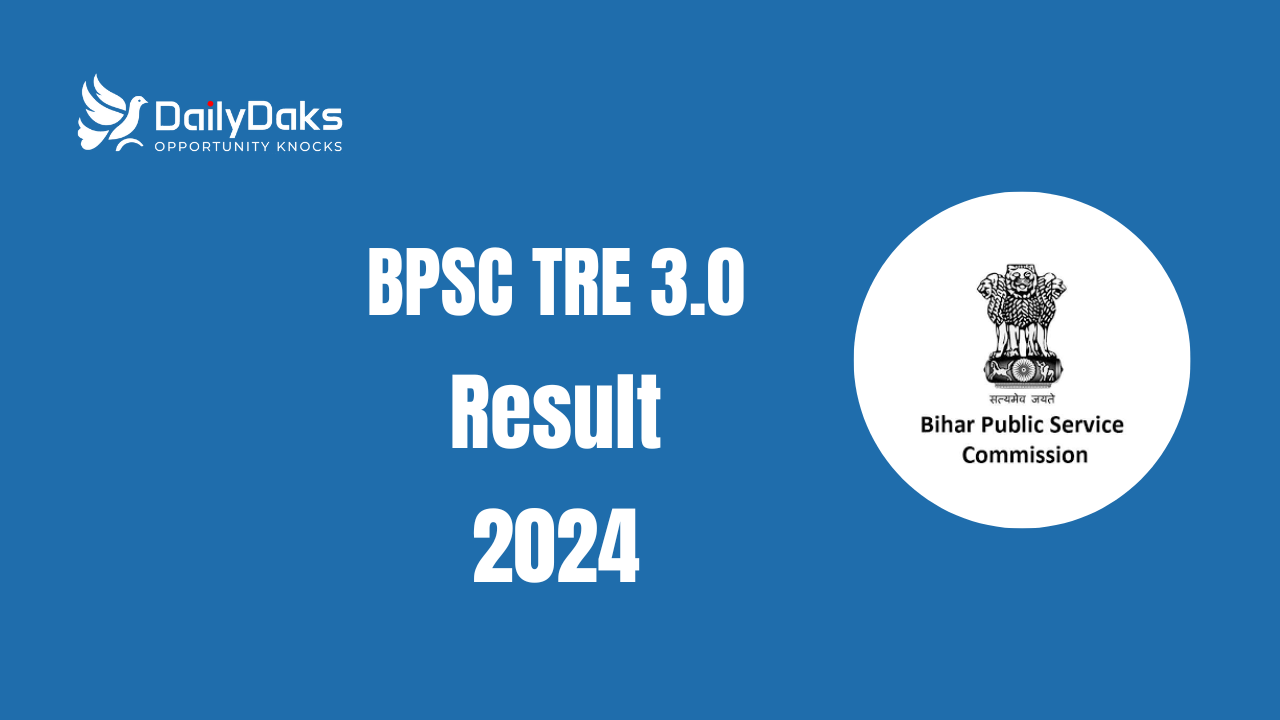 BPSC TRE 3.0 Result 2024