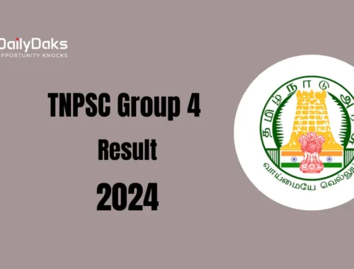 TNPSC Group 4 Result 2024
