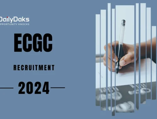 ECGC Recruitment 2024