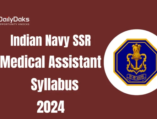Indian Navy Medical Assistant Syllabus 2024