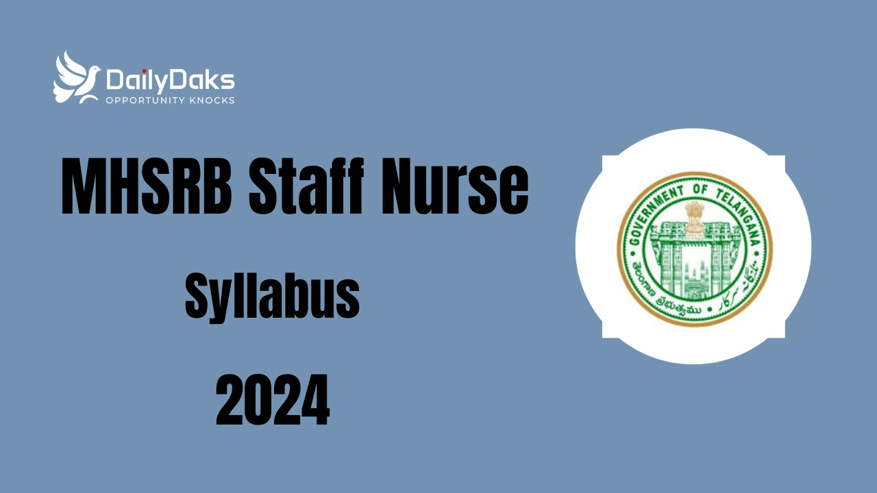 MHSRB Staff Nurse Syllabus