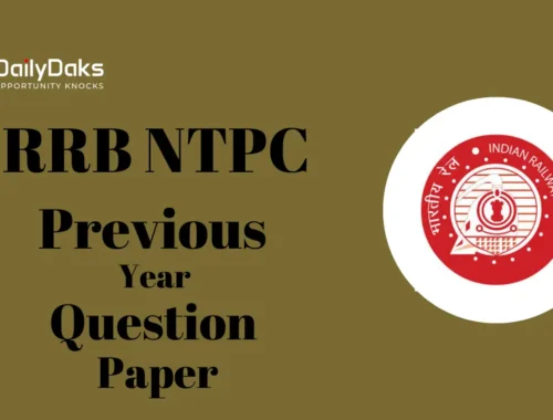 RRB NTPC Previous Year Question Paper
