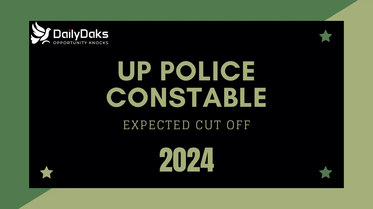 UP Police Constable Expected cut off 2024