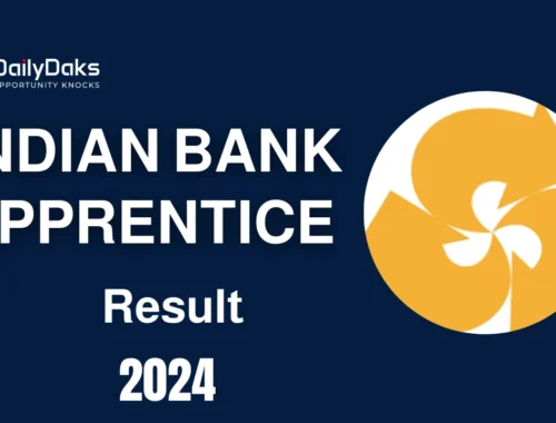 Indian Bank Apprentice Result